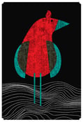 Image of Seabird Silkscreen Art Print - SOLD OUT