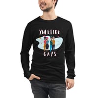 "YULETIDE GAYS" Unisex Long Sleeve Tee by InVision LA