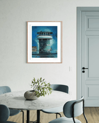 Image 12 of Artprint / Giclée / Kunsttryk / "Kulturtårnet"