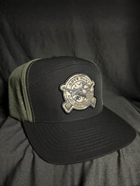 Dove Hunt- Green/Black 7 Panel (Green Camo)