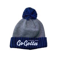 Image 3 of GoGetta ColorBlock Cuffed Beanie