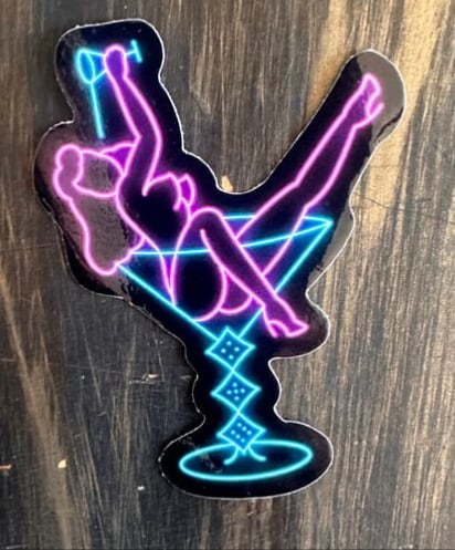 Image of NIGHT SHIFT STICKER 