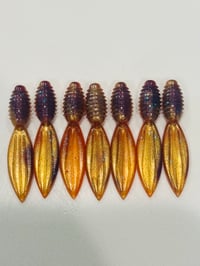 PaddleTube™ 1.75” — Sunset June Bug | Finesse Tube Hybrid 7 pcs