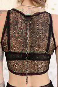 Image 3 of SYRA harness top, lace