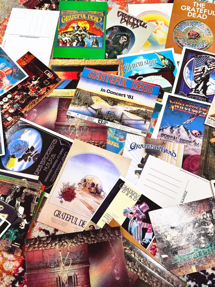 MYSTERY Original Grateful Dead Post Card | Primarily Dead
