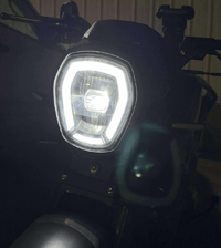 Image 6 of Honda NAVi 110 Front LED Headlight Fairing Assembly