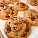 Image 3 of 1/2 Dozen Jumbo Chocolate Pecan Cookies 