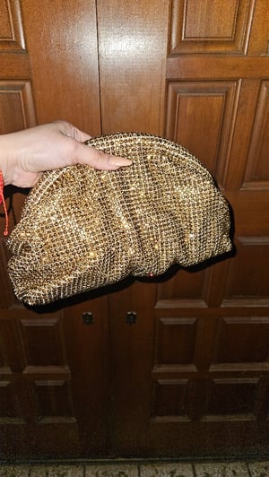 Image of Diamond Rhinestone Clutch