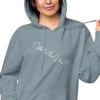 Image 13 of What's The Use Embroidered Unisex Pigment-Dyed Hoodie