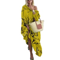 Image 1 of Women's Off Shoulder Nai'a Print Dress