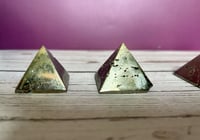 Image 2 of Mini Pyrite Pyramids