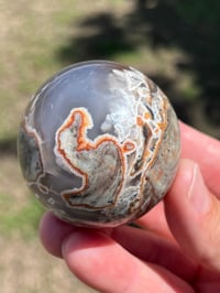Image 21 of Volcano Agate Sphere #2832