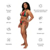Give Me My Flowers Recycled String Bikini