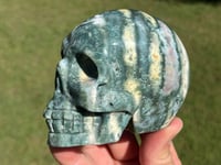 Image 14 of Ocean Jasper Skull #2177