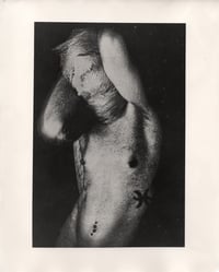 “Masked Nude” Fiber Based Silver Gelatin Print 