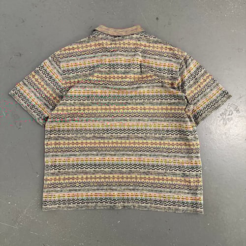 Image of 1980s Missoni Sport Polo Shirt, size large