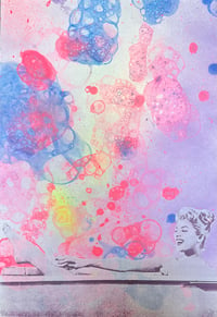 Bubbles Pink 8