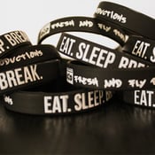 Image of Eat. Sleep. Break. Wristband