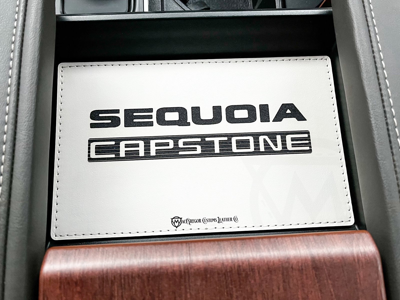 TUNDRA / SEQUOIA Console Insert | MacGregor Customs Leather Co.