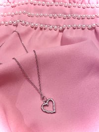 Jaded heart necklace 