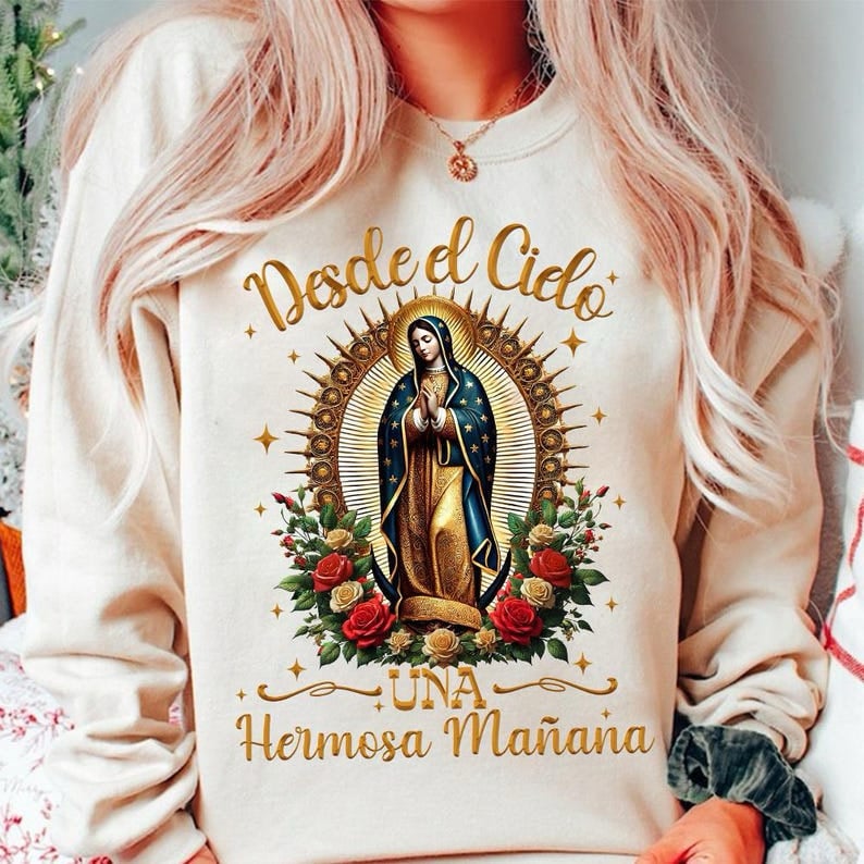 Image of Desde El Cielo Virgen Maria T-Shirt & Sweater