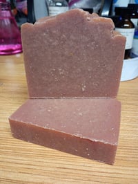 Winter candy apple soap bar