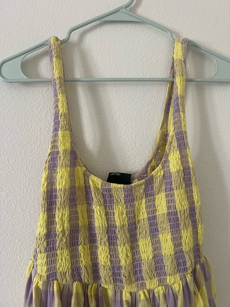 Image of Butter check dress 