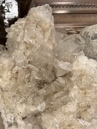 Image 14 of Large Clear Quartz Points Cluster Statement Piece #2133