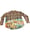Image of Large Brown Half Reversed Flannel