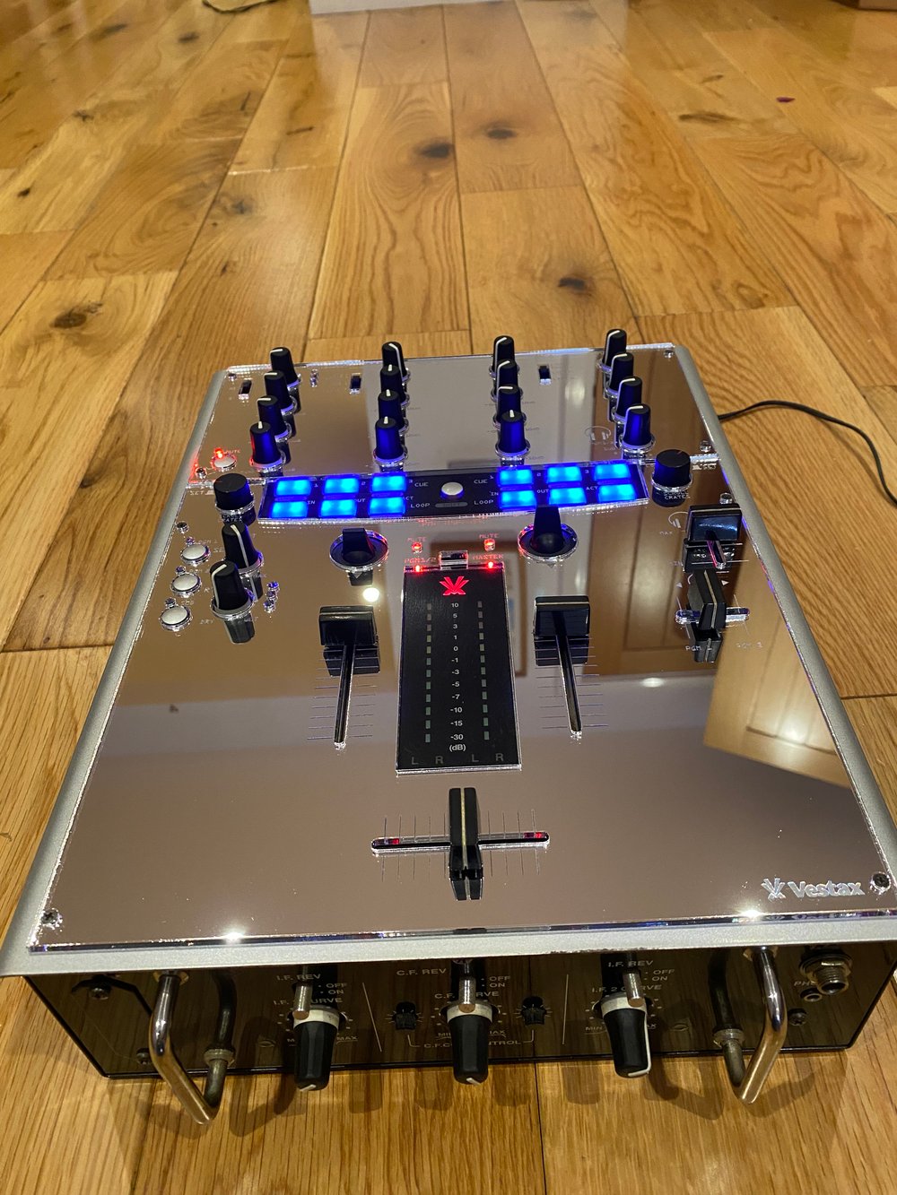 Vestax 05 pro IV mirror acrylic faceplate. 