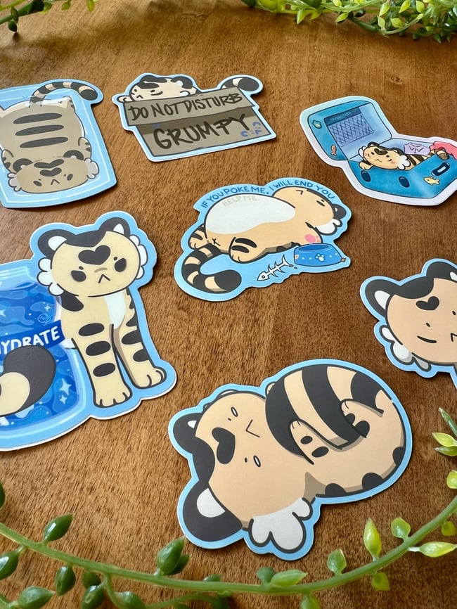 Classic Taiga Stickers