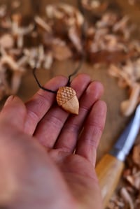Image 5 of Acorn— Pendant Necklace 