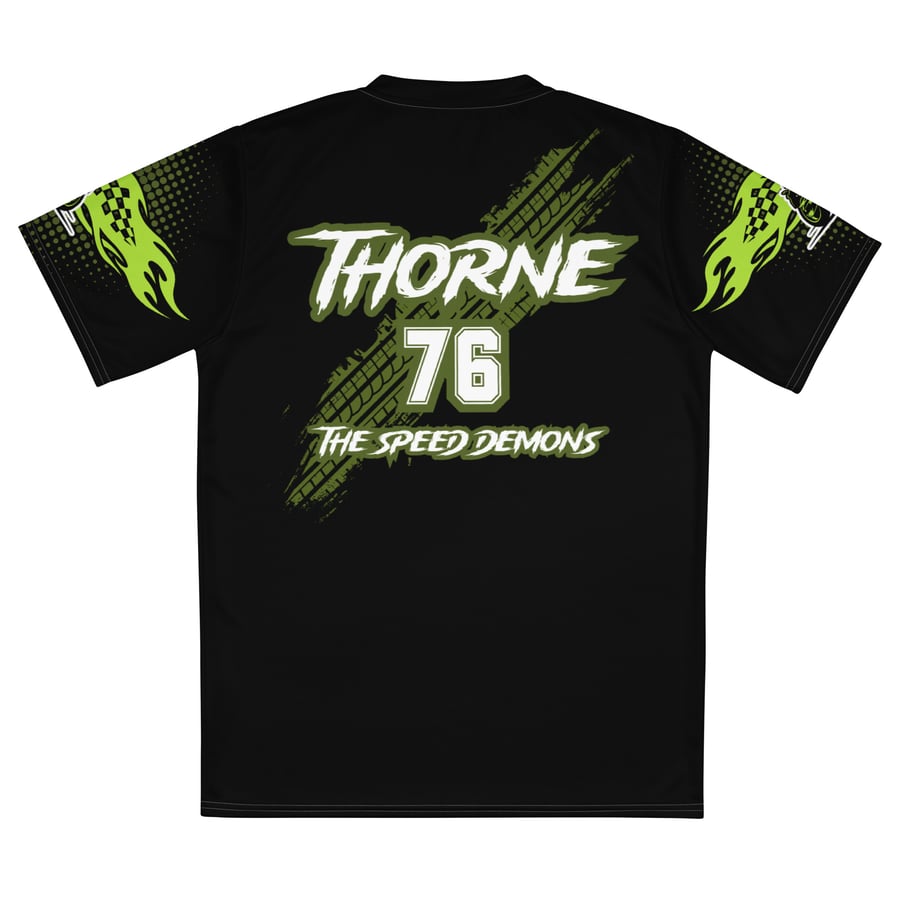 Image of Officially licensed Thorne Recycled unisex sports jersey