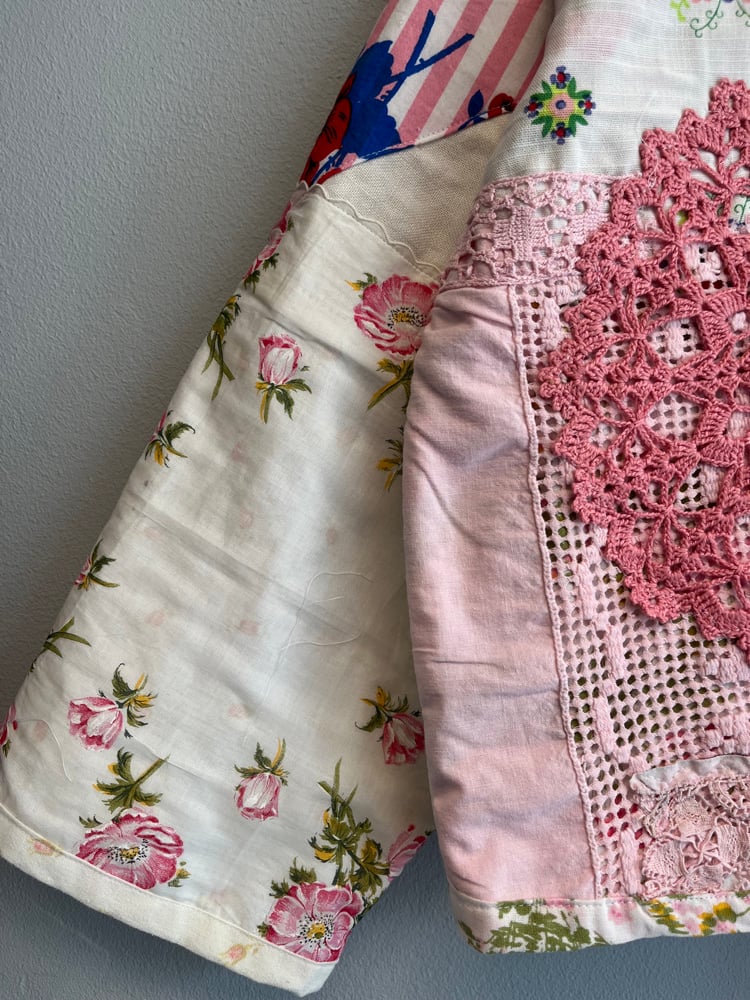Image of Sunday puzzle jacket pink (xs-xl)