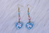 Image 2 of 'carousel' drop earrings