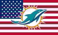 Dolphins Flag American 