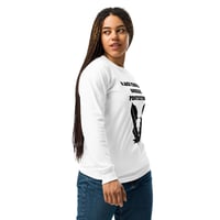 Image 7 of Women BLACK FEATHER Garment-dyed heavyweight long-sleeve shirt