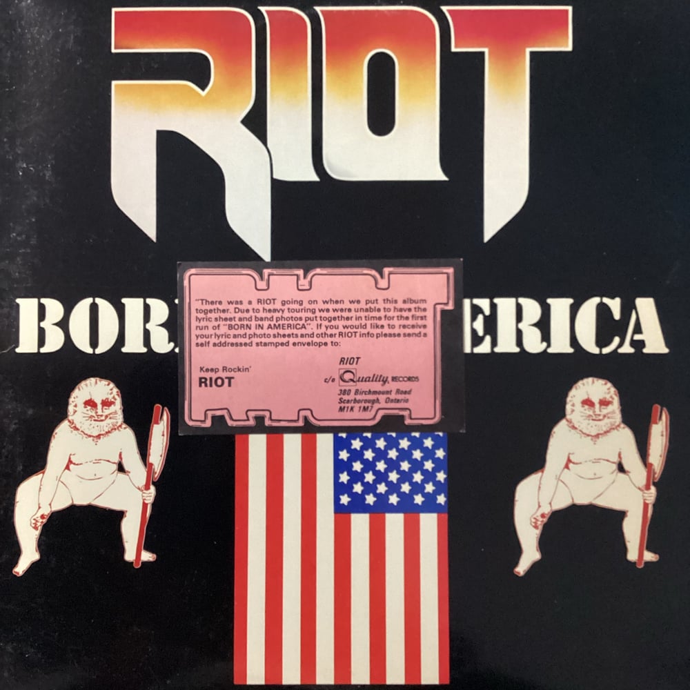 Riot - Born In America 