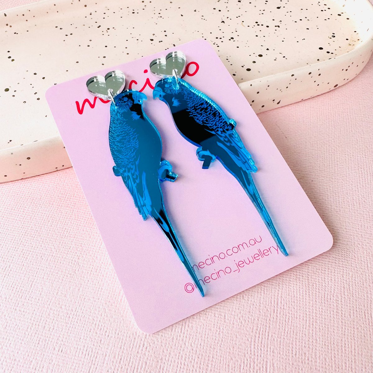 Image of Sweet Blue Budgie Drops 