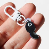 Image 4 of Tadpole Mini Frosted Acrylic Charm