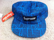 Image of SUPREME SNAPBACK 5 PANEL HAT AZTEC