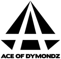 Image 1 of ACE OF DYMONDZ VINYL DIE CUT LOGO DECALS