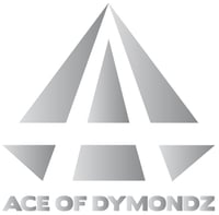 Image 2 of ACE OF DYMONDZ VINYL DIE CUT LOGO DECALS