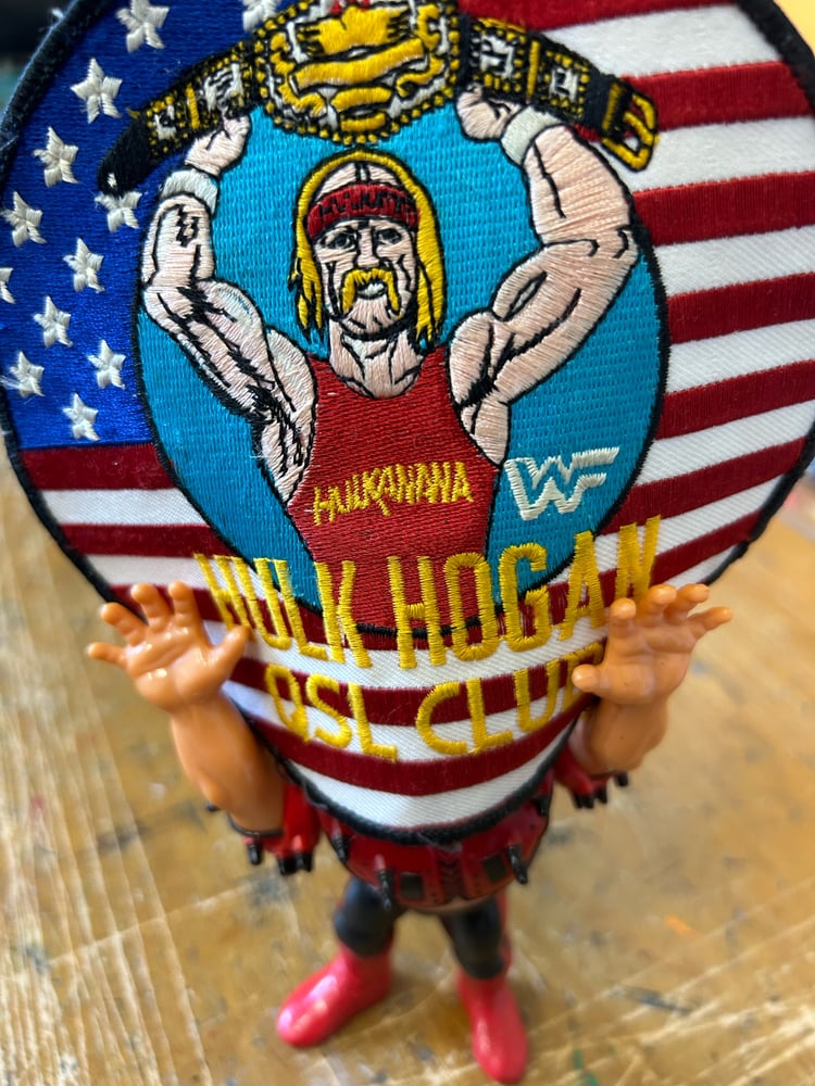 Image of Hulk Hogan QSL patch