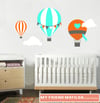 Hot Air Balloon Wall Sticker Decal M001 Kids Baby Nursery Theme