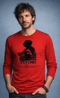 Image 1 of Camiseta M/L Psycho (Alfred Hitchcock)