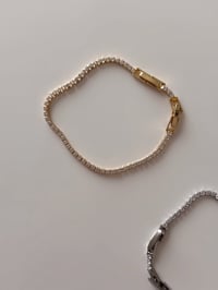 Image 3 of Dainty Tennis Bracelet 