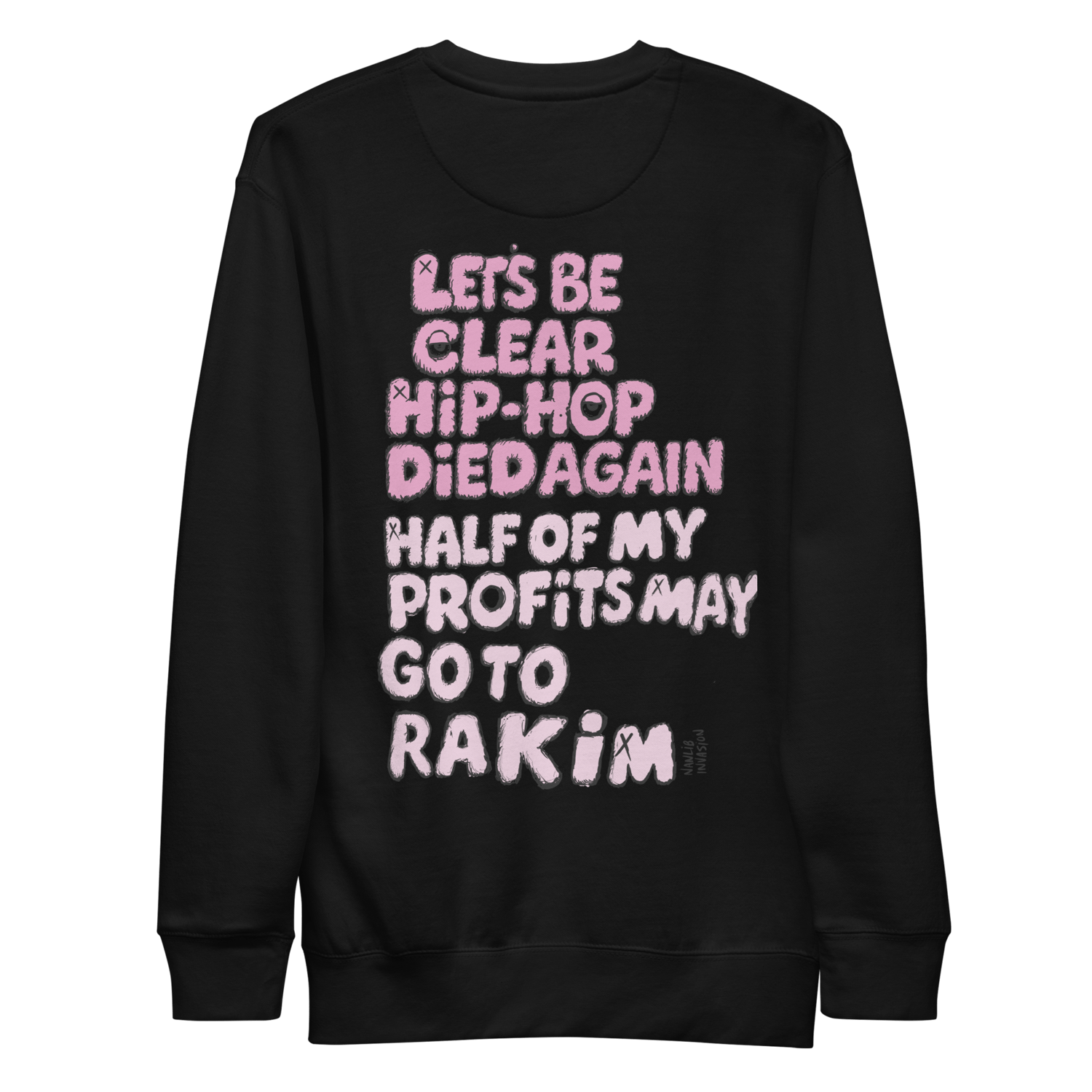 Image of Hip-Hop Died Again Sweatshirt – Tribute
