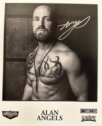 Alan Angels Signed 8x10