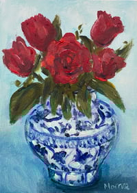Image 2 of mini floral study 9